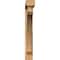 Ekena Millwork Legacy Block Smooth Bracket w/ Offset Brace, Western Red Cedar, 5 1/2"W x 36"D x 40"H BKT0604X36X40LEC05SWR - alternate 4